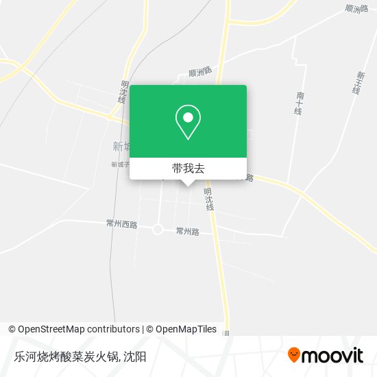 乐河烧烤酸菜炭火锅地图