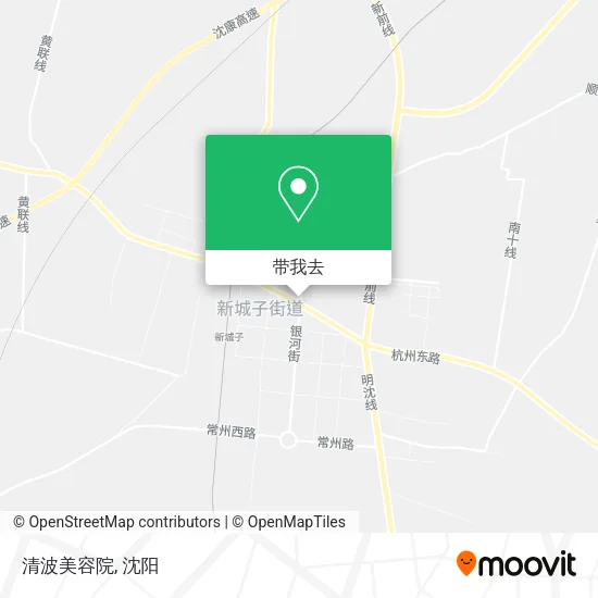 清波美容院地图