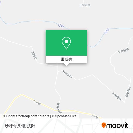 珍味骨头馆地图