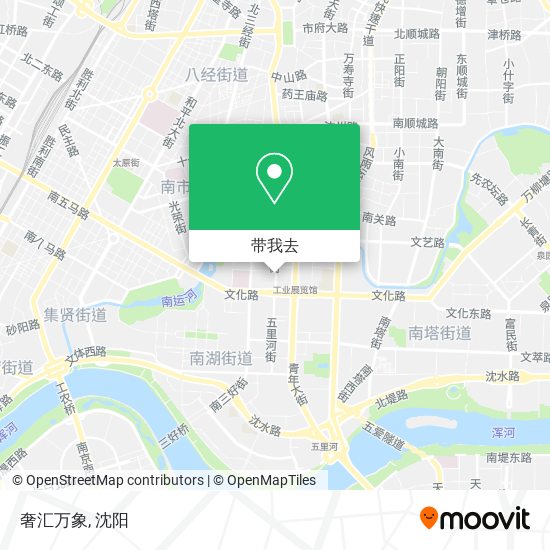 奢汇万象地图