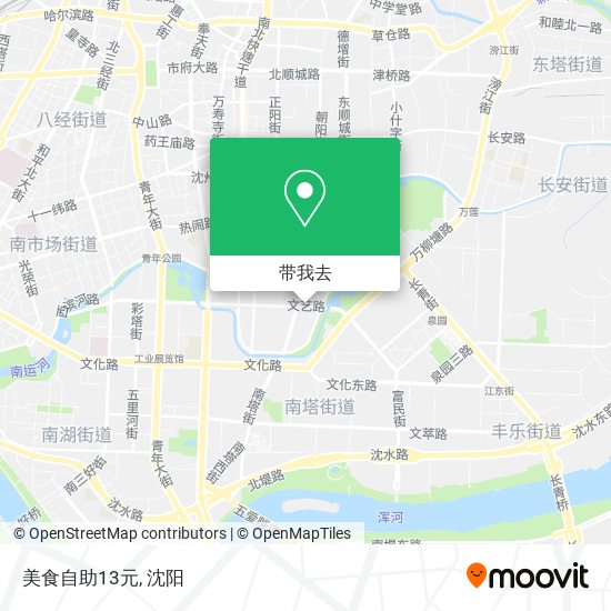 美食自助13元地图