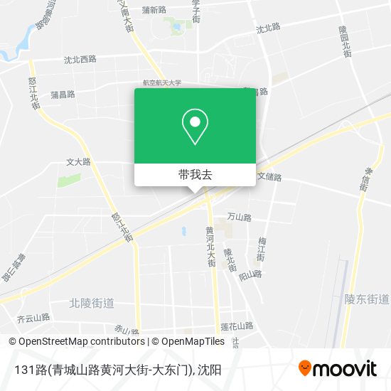 131路(青城山路黄河大街-大东门)地图