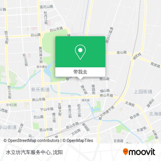 水立坊汽车服务中心地图