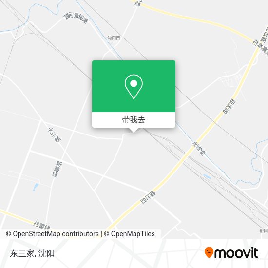 东三家地图