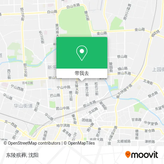 东陵殡葬地图