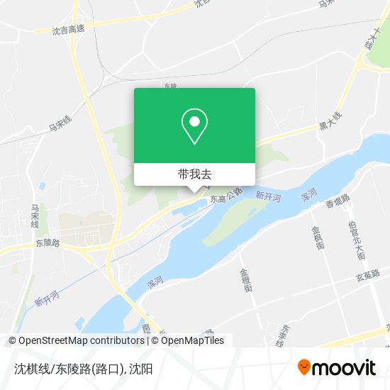 沈棋线/东陵路(路口)地图