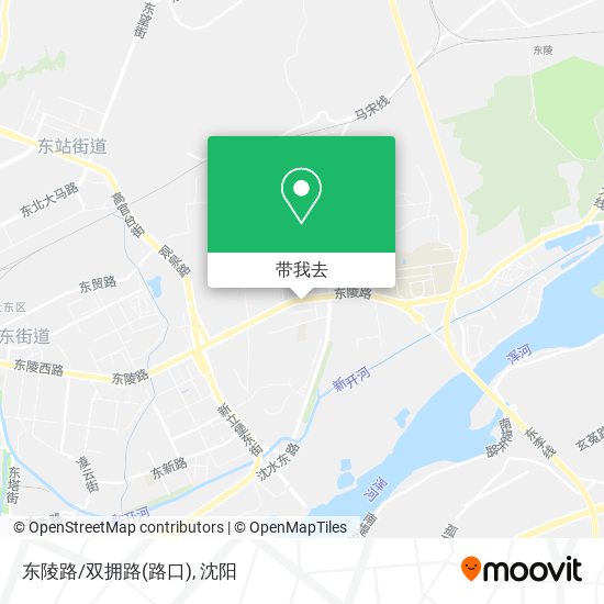 东陵路/双拥路(路口)地图