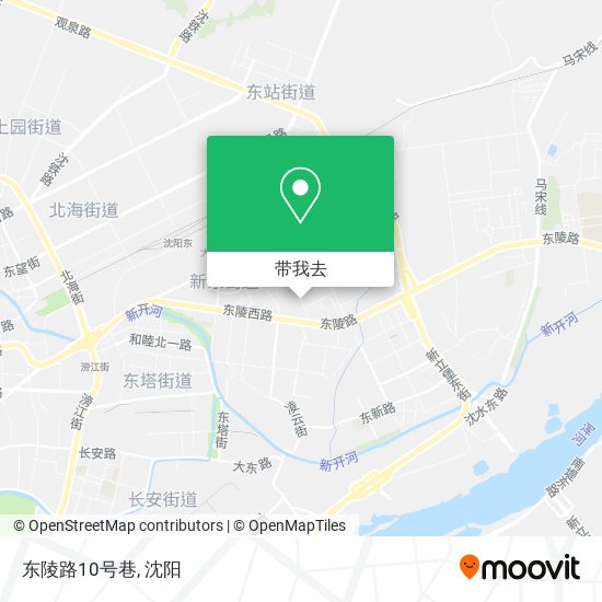 东陵路10号巷地图