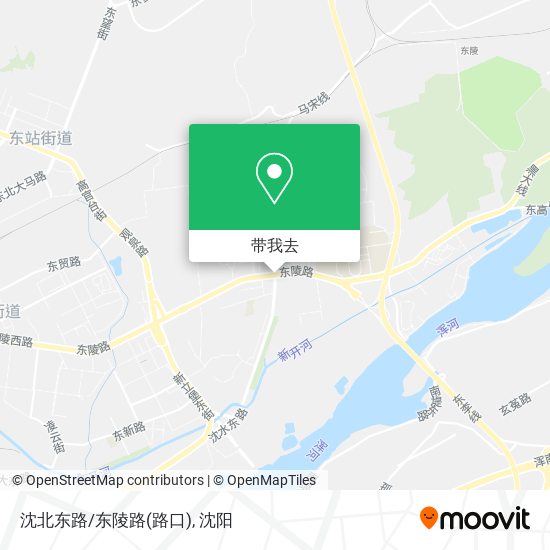 沈北东路/东陵路(路口)地图