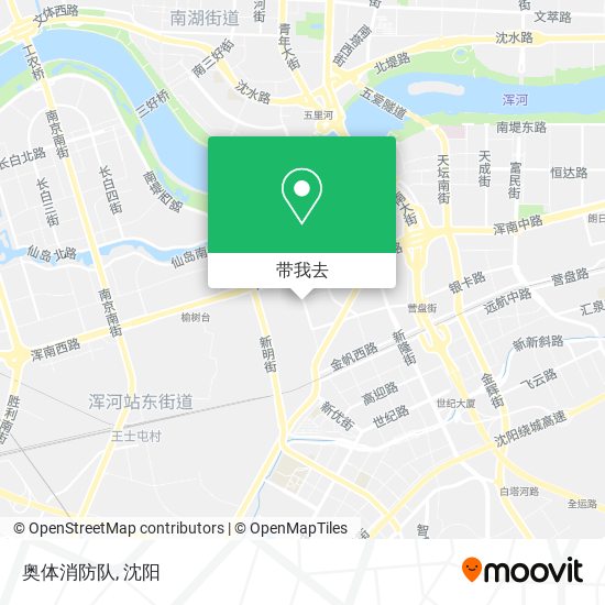 奥体消防队地图