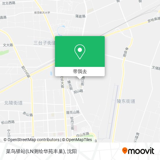 菜鸟驿站(LN测绘华苑丰巢)地图