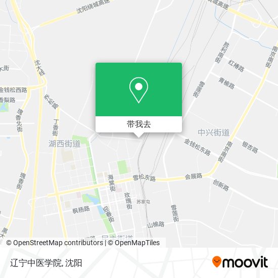 辽宁中医学院地图