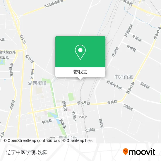 辽宁中医学院地图