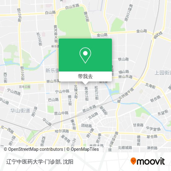 辽宁中医药大学-门诊部地图
