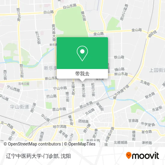 辽宁中医药大学-门诊部地图