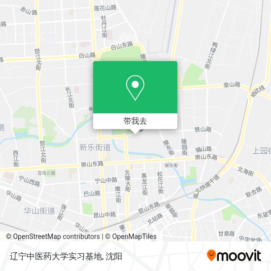 辽宁中医药大学实习基地地图