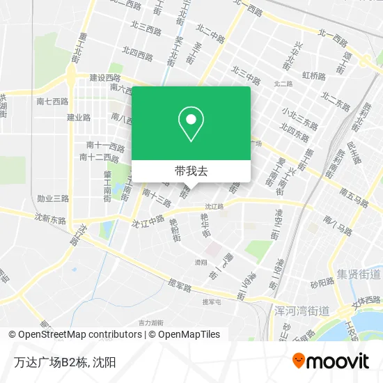 万达广场B2栋地图
