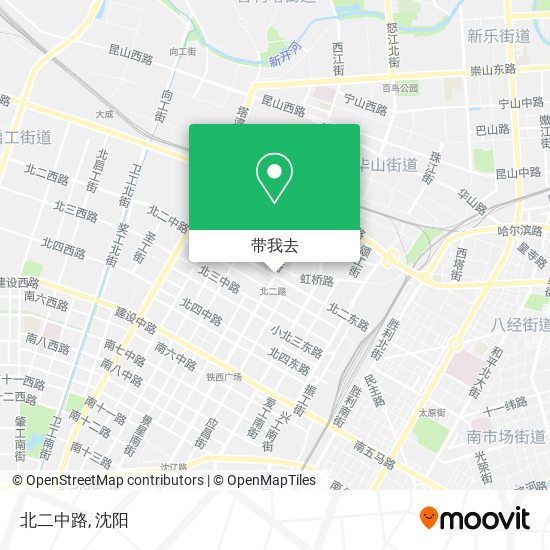 北二中路地图