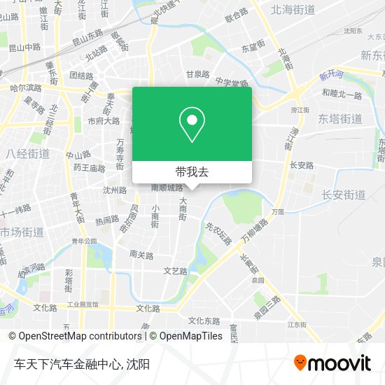 车天下汽车金融中心地图