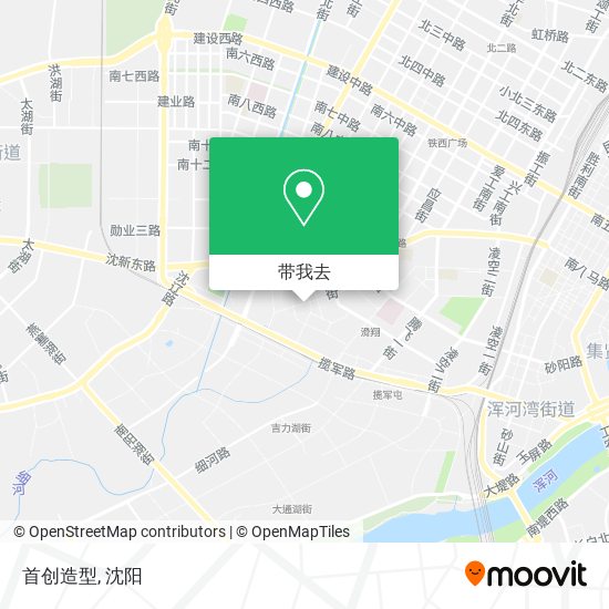 首创造型地图