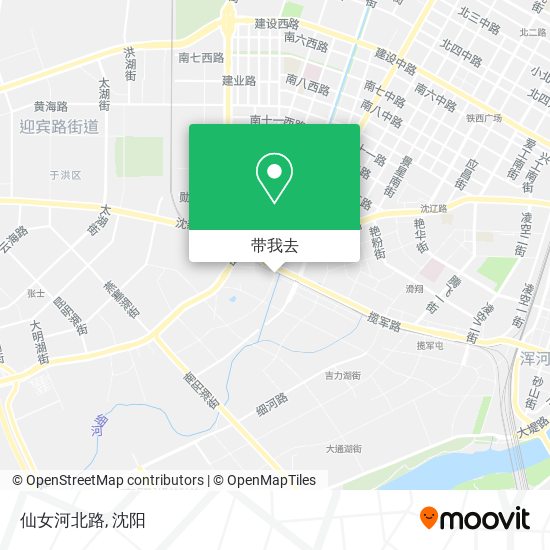仙女河北路地图