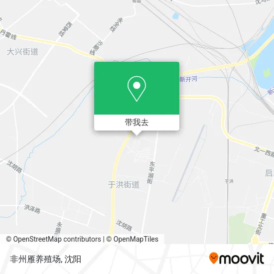 非州雁养殖场地图