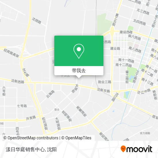 漾日华庭销售中心地图