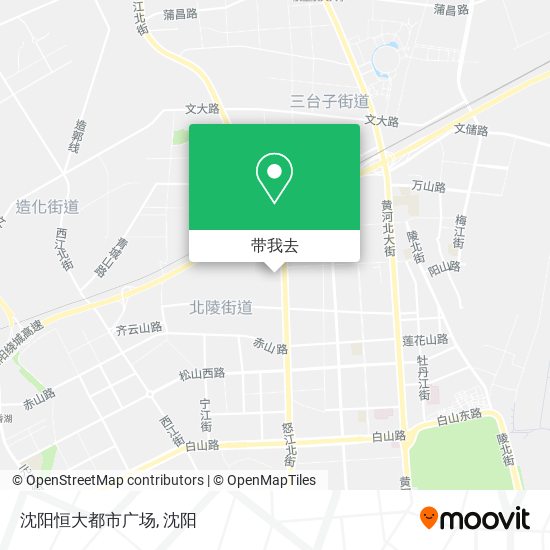沈阳恒大都市广场地图
