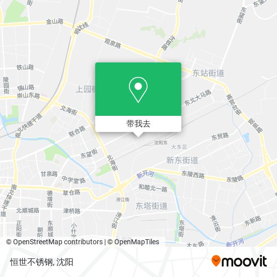 恒世不锈钢地图