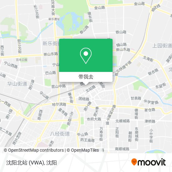 沈阳北站 (VWA)地图