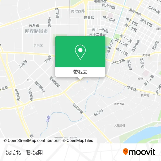 沈辽北一巷地图