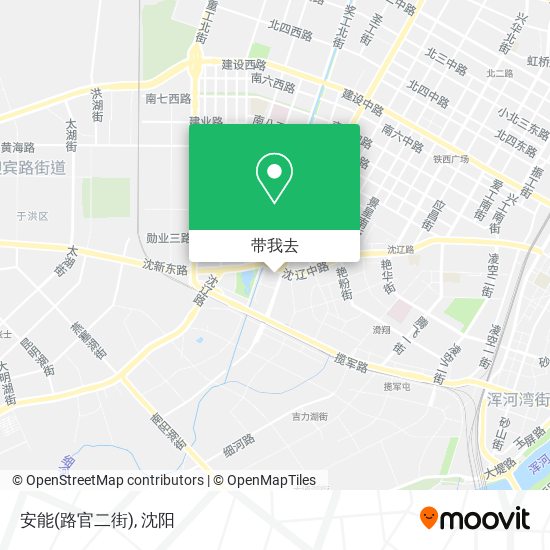 安能(路官二街)地图