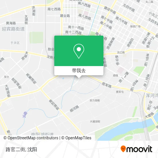 路官二街地图