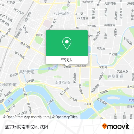 盛京医院南湖院区地图
