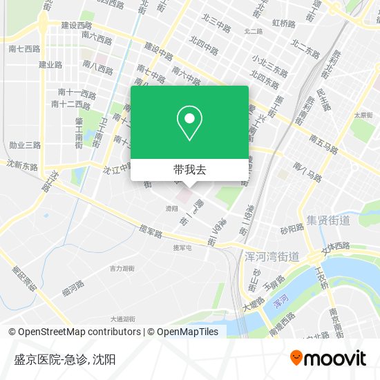 盛京医院-急诊地图