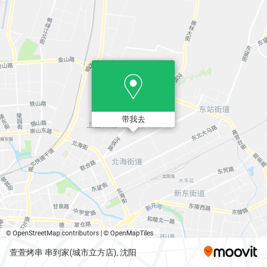 萱萱烤串 串到家(城市立方店)地图