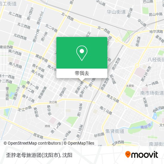 歪脖老母旅游团(沈阳市)地图