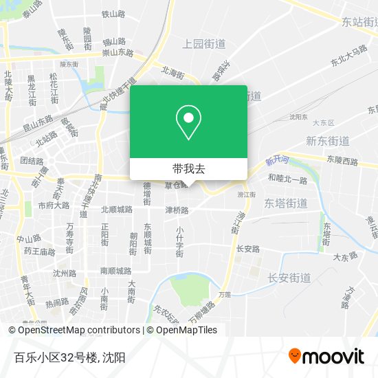百乐小区32号楼地图