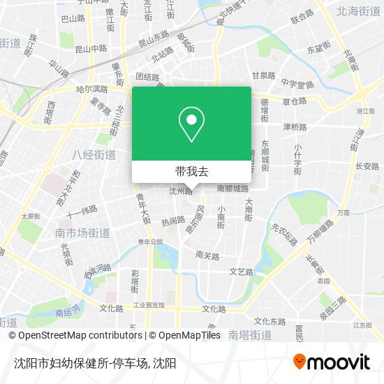 沈阳市妇幼保健所-停车场地图