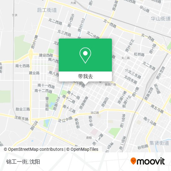 锦工一街地图