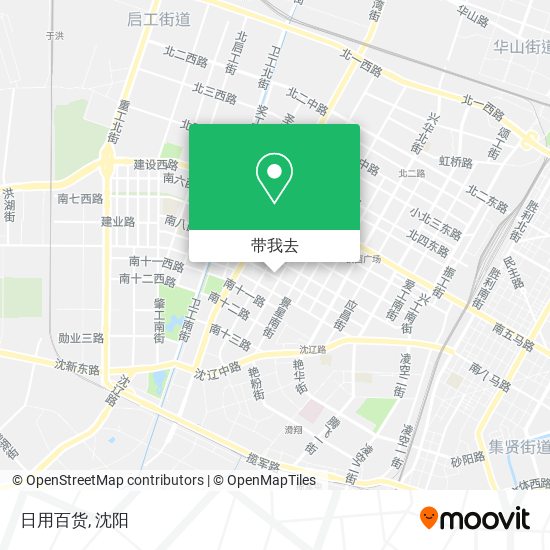 日用百货地图