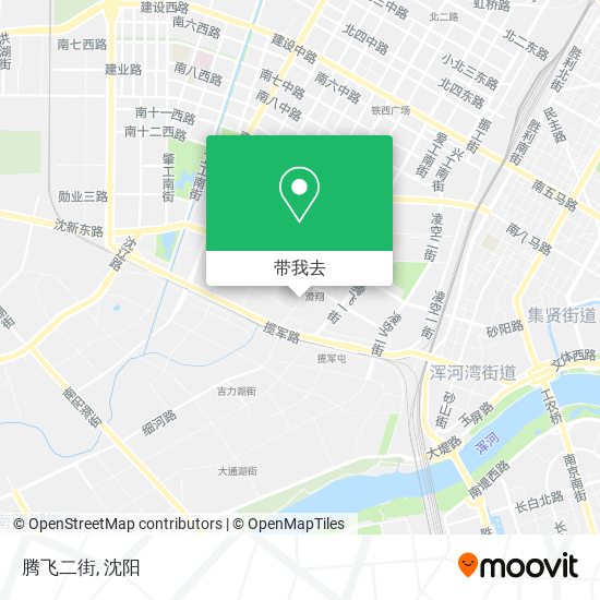 腾飞二街地图