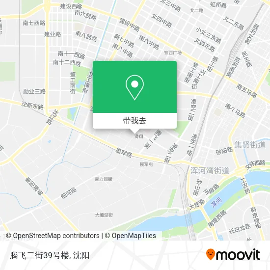 腾飞二街39号楼地图