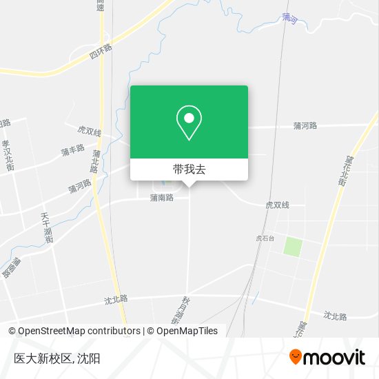 医大新校区地图