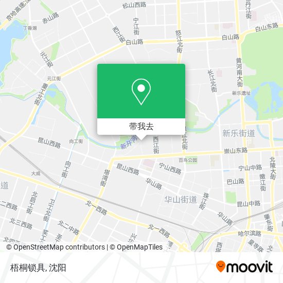 梧桐锁具地图