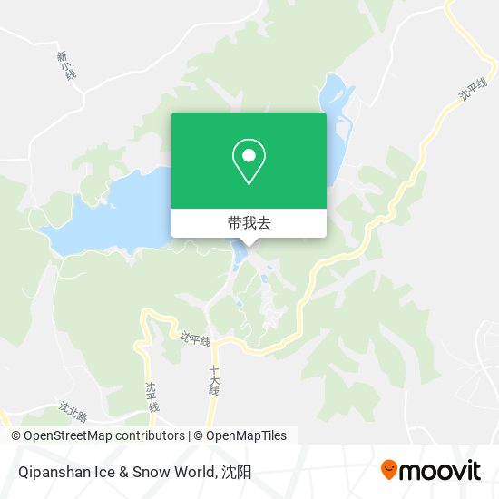 Qipanshan Ice & Snow World地图