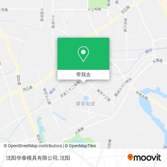 沈阳华泰模具有限公司地图