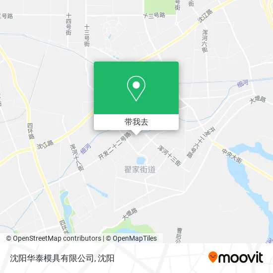 沈阳华泰模具有限公司地图