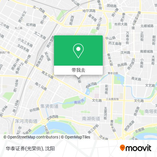 华泰证券(光荣街)地图