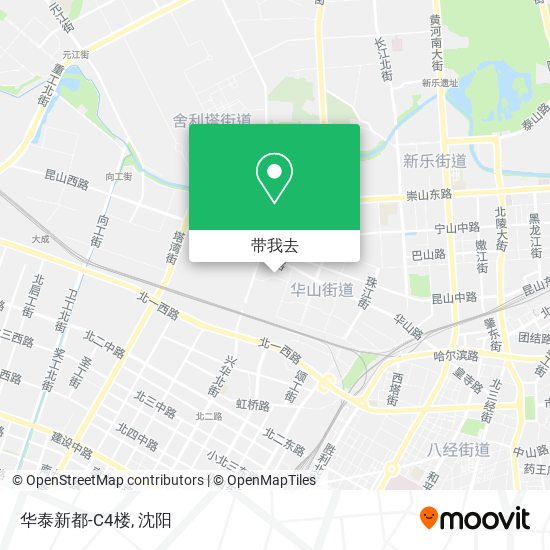 华泰新都-C4楼地图